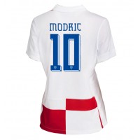 Maglia Calcio Croazia Luka Modric #10 Prima Divisa Donna Europei 2024 Manica Corta